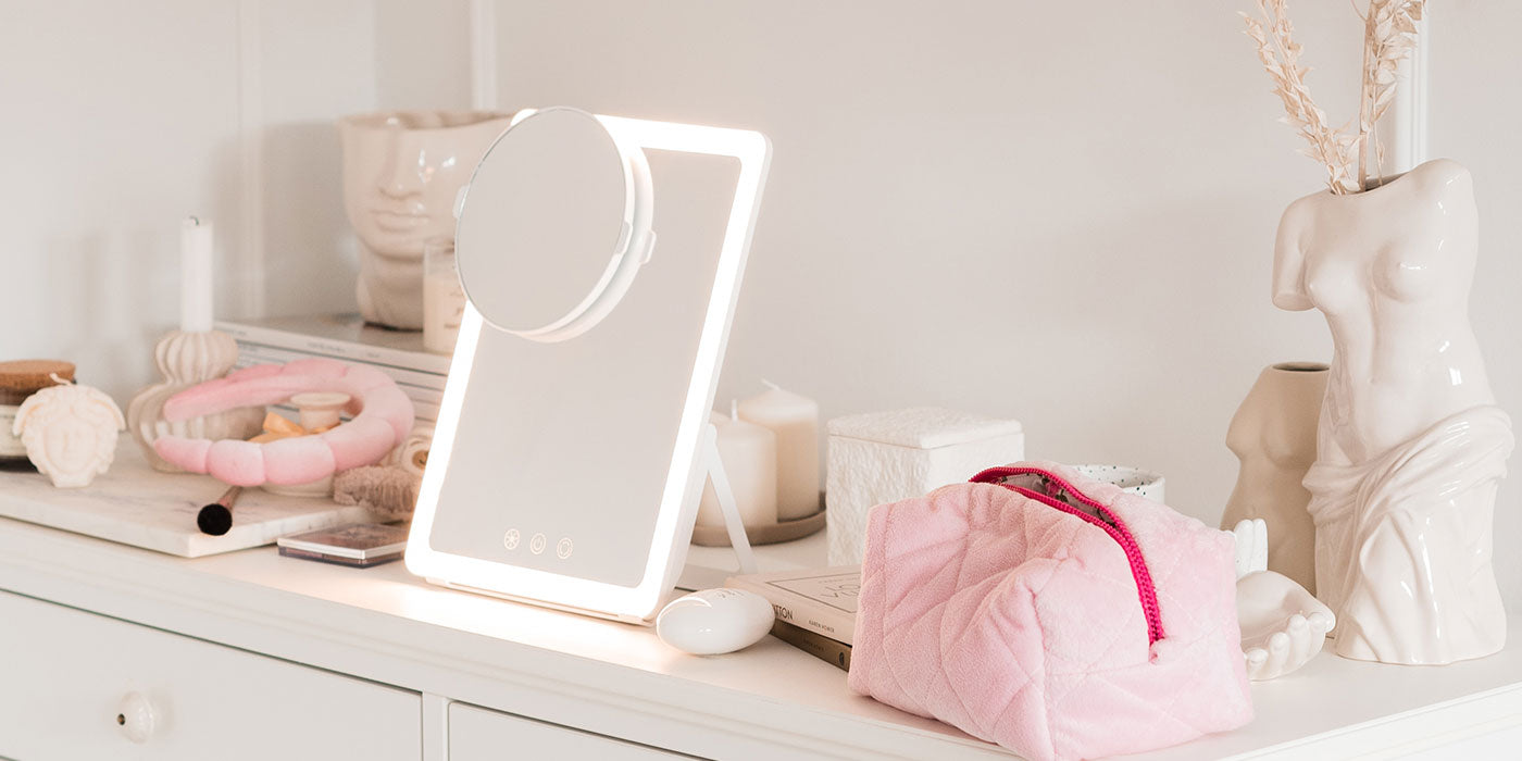 Ilios Lighting Rechargeable Slim Makeup Mirror LED