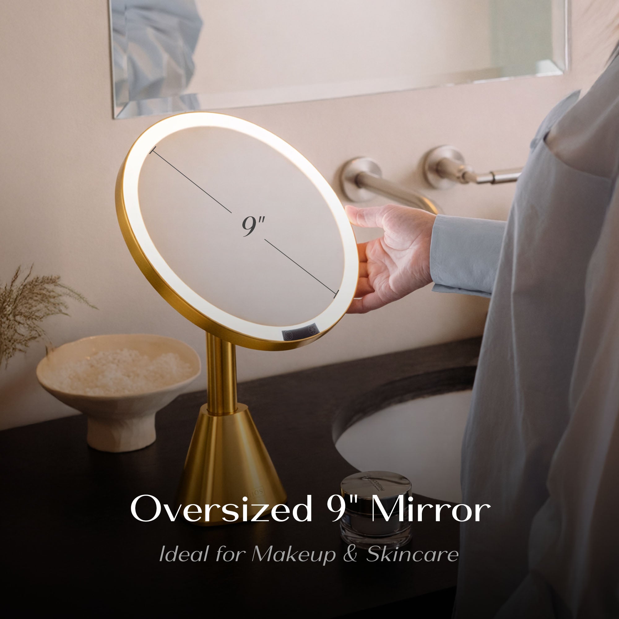 9inch_mirror_size_#Color_Gold