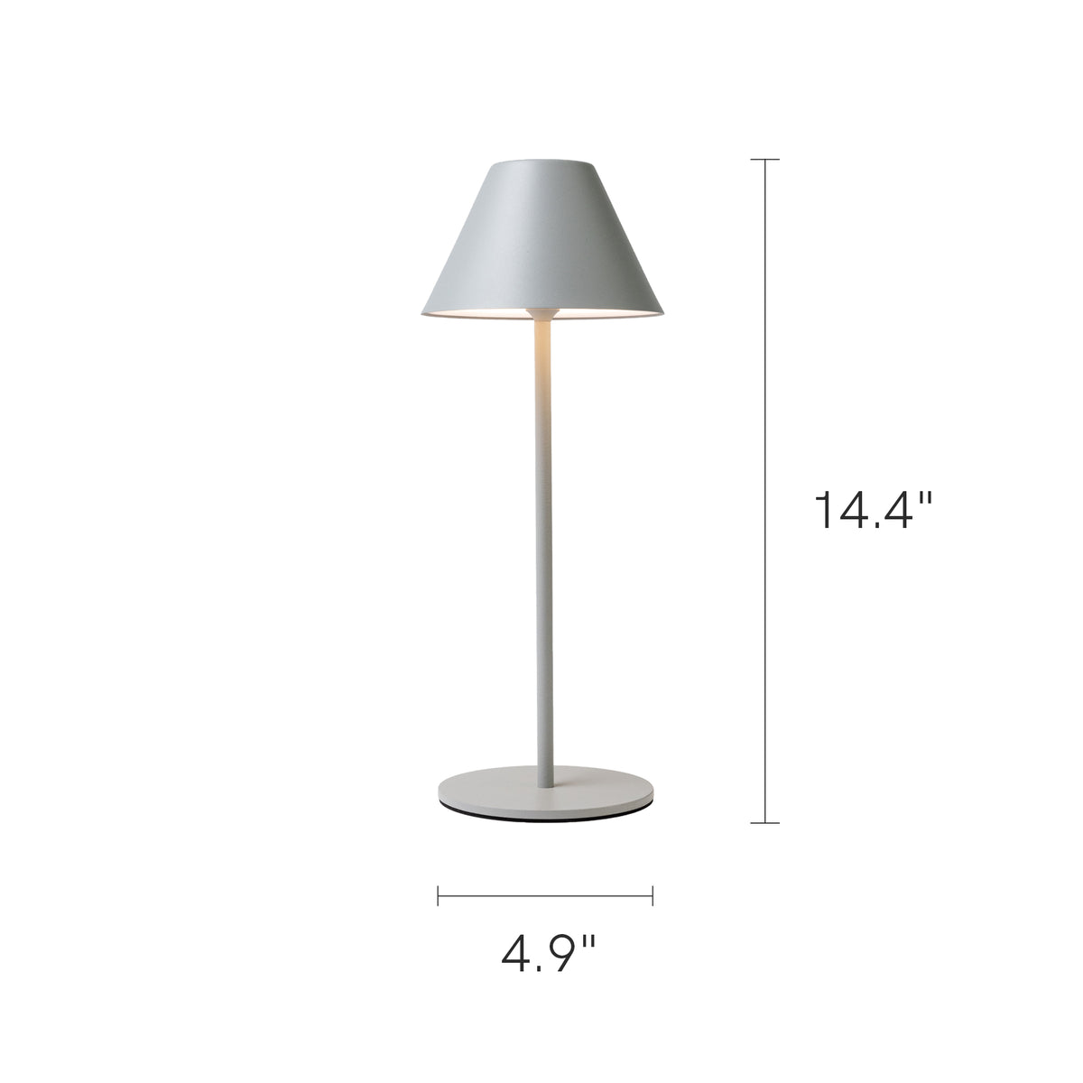 rechargeable_table_Lamp_measurememts_#Color_Silver