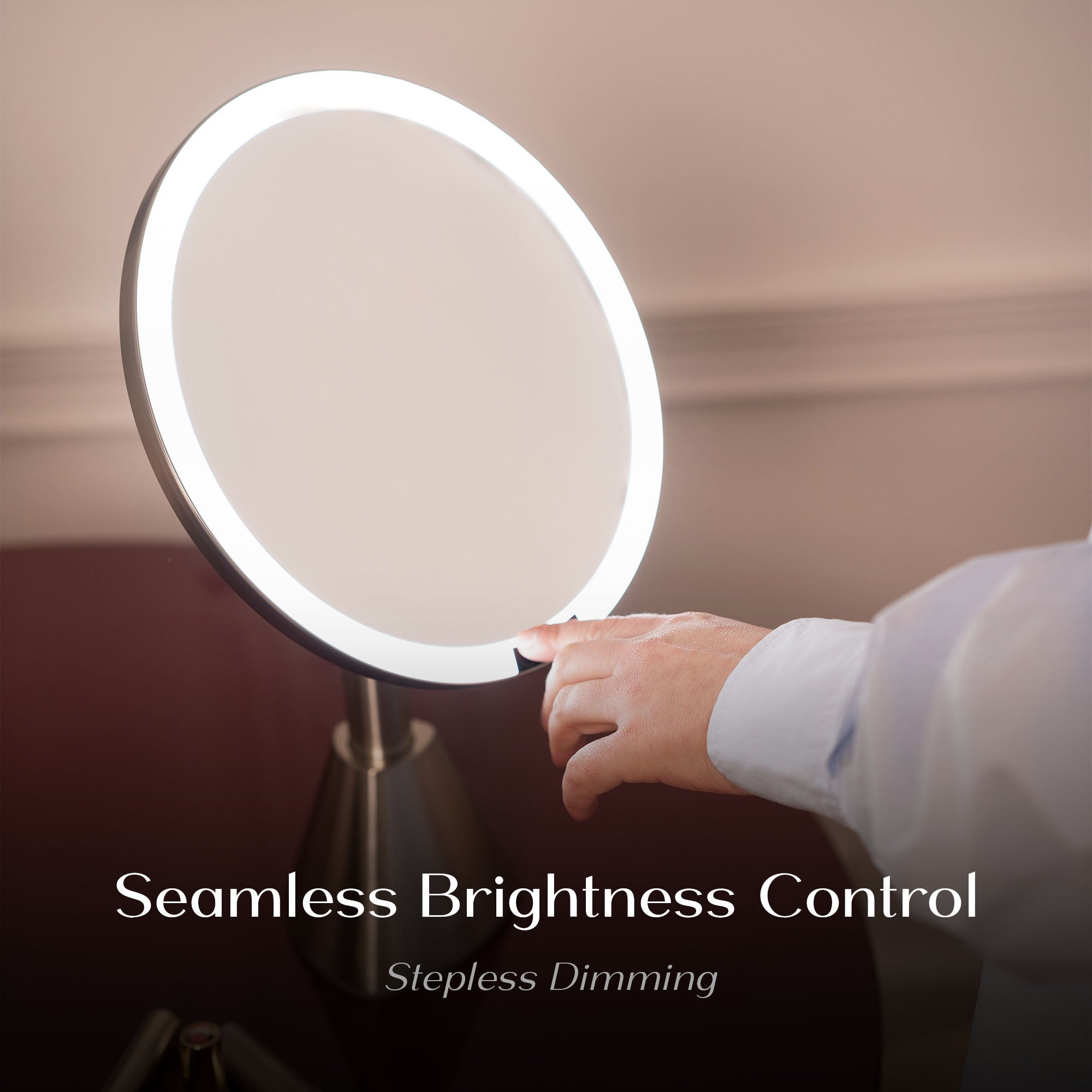 brightness_dimming_on_mirror_#Color_Silver