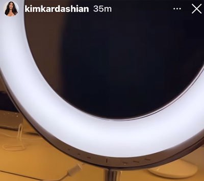 Kim Kardashian loves the Ilios Beauty Ring! - Ilios Lighting