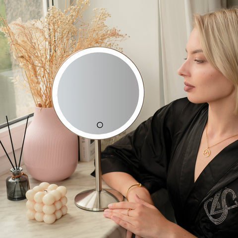 Rechargeable Table Mirror