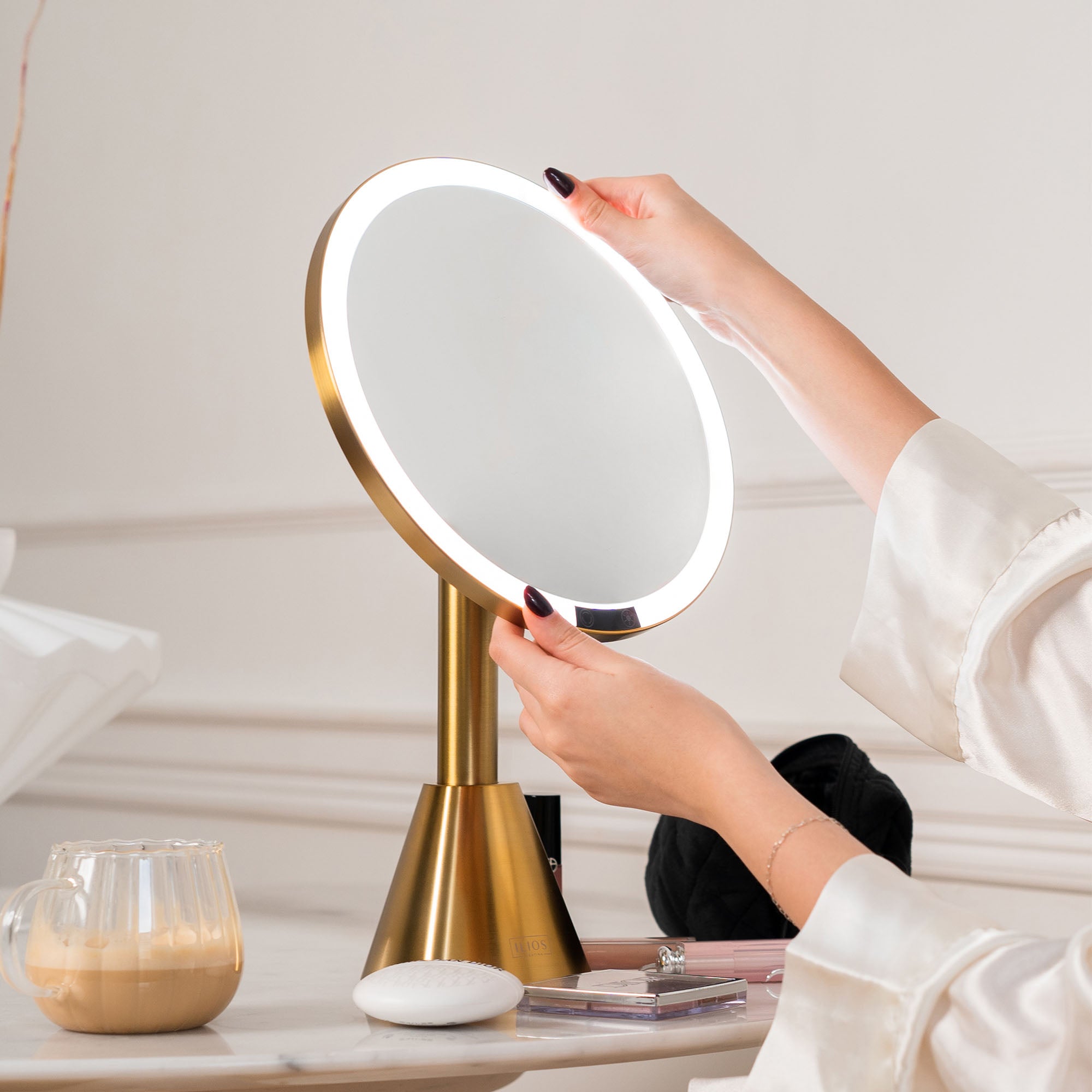 luxury makeup mirror